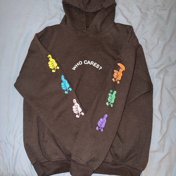 Rex Orange County "Who Cares?" Sweatshirt - M - Picture 1 of 3